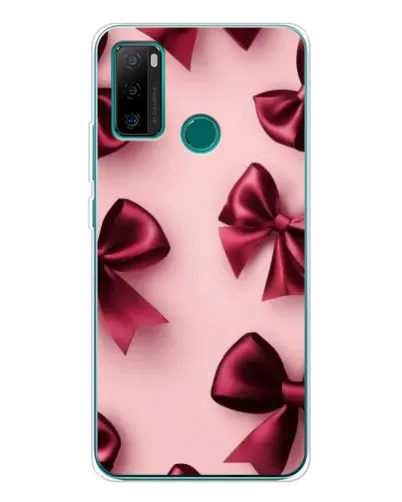 Чехол для Ulefone Note 10P с картинкой «Бордовый атлас»