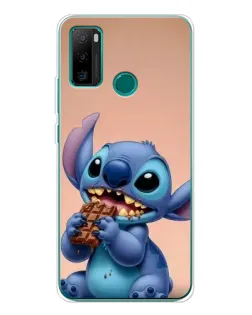 Чохол для Ulefone Note 10P з картинкою «Стіч їсть шоколад»