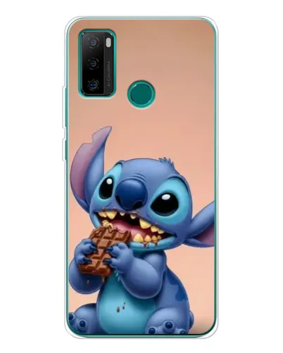 Чохол для Ulefone Note 10P з картинкою «Стіч їсть шоколад»