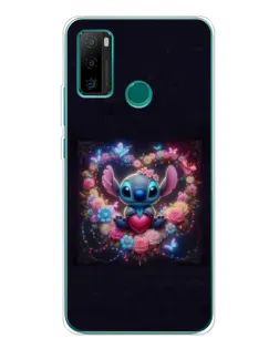 Чохол для Ulefone Note 10P з картинкою «Stitch у квітах»