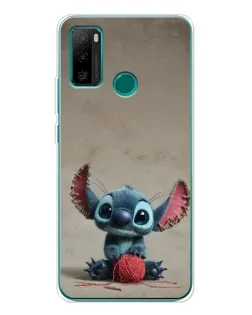 Чохол для Ulefone Note 10P з картинкою «Стіч на чоричневому фоні»