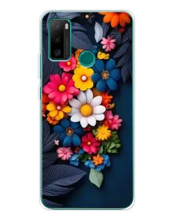 Чехол для Ulefone Note 10P с картинкой «Цветочная феерия»