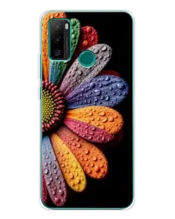 Чехол для Ulefone Note 10P с картинкой «Радужный цветок»