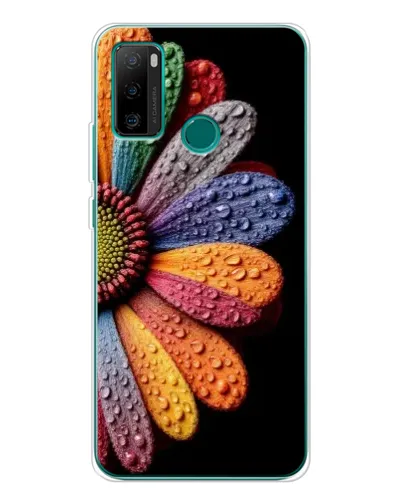 Чехол для Ulefone Note 10P с картинкой «Радужный цветок»