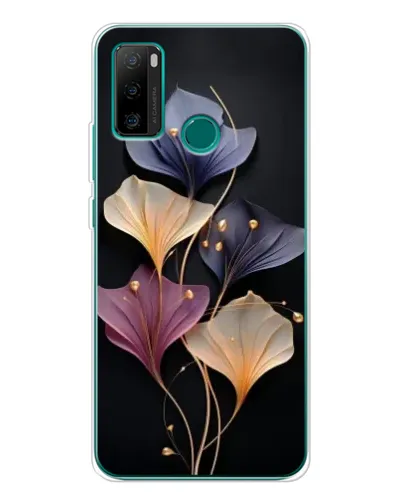 Чехол для Ulefone Note 10P с картинкой «Лиловые цветы грации»