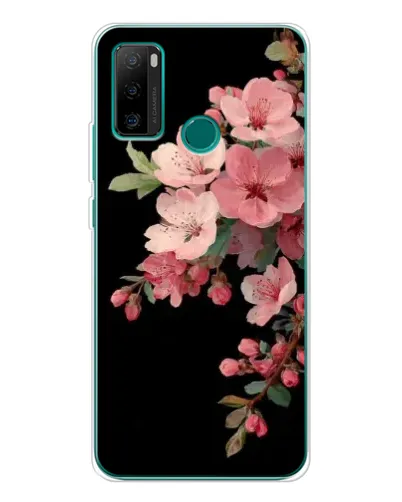 Чехол для Ulefone Note 10P с картинкой «Розовая ветка сакуры»