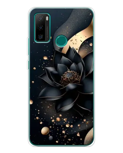 Чехол для Ulefone Note 10P с картинкой «Черный лотос»