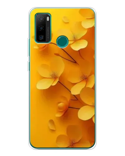 Чехол для Ulefone Note 10P с картинкой «Золотые лепестки»