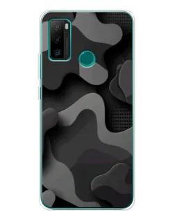 Чехол для Ulefone Note 10P с картинкой «Темный абстрактный камуфляж» Чехол для Ulefone Note 10P с картинкой «Темный абстрактный камуфляж»