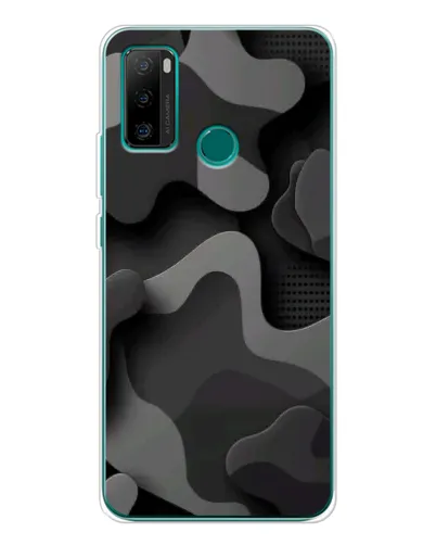 Чехол для Ulefone Note 10P с картинкой «Темный абстрактный камуфляж» Чехол для Ulefone Note 10P с картинкой «Темный абстрактный камуфляж»