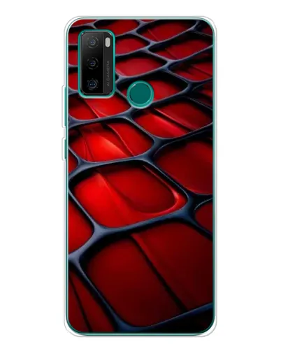 Чехол для Ulefone Note 10P с картинкой «Красная глянцевая сетка» Чехол для Ulefone Note 10P с картинкой «Красная глянцевая сетка»
