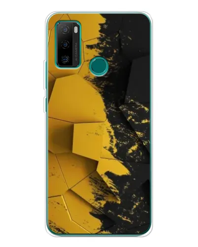 Чехол для Ulefone Note 10P с картинкой «Золотые осколки геометрии» Чехол для Ulefone Note 10P с картинкой «Золотые осколки геометрии»