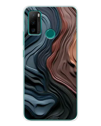 Чехол для Ulefone Note 10P с картинкой «Цветные волны каньона» Чехол для Ulefone Note 10P с картинкой «Цветные волны каньона»
