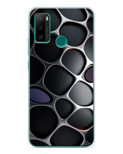 Чехол для Ulefone Note 10P с картинкой «Объемная темная решетка» Чехол для Ulefone Note 10P с картинкой «Объемная темная решетка»