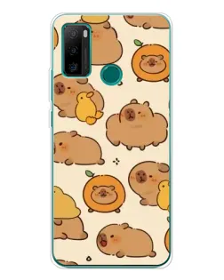 Чехол для Ulefone Note 10P с картинкой «Капибары с апельсинами» Чехол для Ulefone Note 10P с картинкой «Капибары с апельсинами»