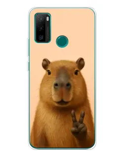 Чехол для Ulefone Note 10P с картинкой «Капибара виктория» Чехол для Ulefone Note 10P с картинкой «Капибара виктория»