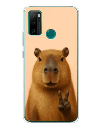 Чехол для Ulefone Note 10P с картинкой «Капибара виктория» Чехол для Ulefone Note 10P с картинкой «Капибара виктория»