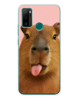 Чехол для Ulefone Note 10P с картинкой «Капибара с языком» Чехол для Ulefone Note 10P с картинкой «Капибара с языком»