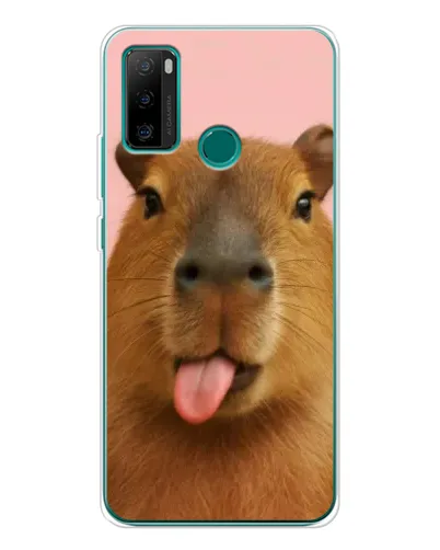 Чехол для Ulefone Note 10P с картинкой «Капибара с языком» Чехол для Ulefone Note 10P с картинкой «Капибара с языком»
