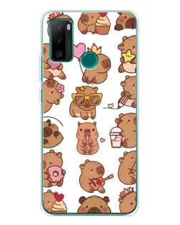 Чехол для Ulefone Note 10P с картинкой «Стикерпак с капибарами» Чехол для Ulefone Note 10P с картинкой «Стикерпак с капибарами»