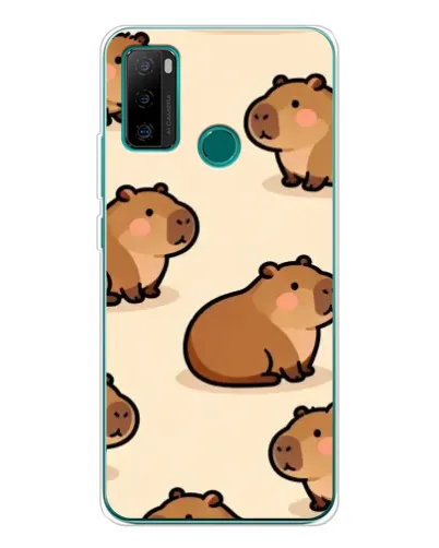 Чехол для Ulefone Note 10P с картинкой «Паттерн милых капибар» Чехол для Ulefone Note 10P с картинкой «Паттерн милых капибар»