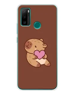Чехол для Ulefone Note 10P с картинкой «Капибара с сердцем» Чехол для Ulefone Note 10P с картинкой «Капибара с сердцем»