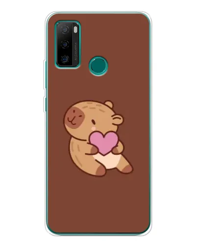 Чехол для Ulefone Note 10P с картинкой «Капибара с сердцем» Чехол для Ulefone Note 10P с картинкой «Капибара с сердцем»