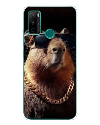Чехол для Ulefone Note 10P с картинкой «Капибара золотая цепь» Чехол для Ulefone Note 10P с картинкой «Капибара золотая цепь»