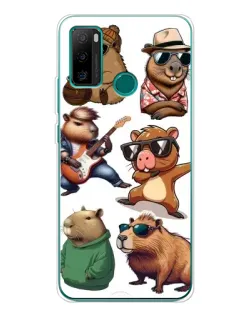 Чехол для Ulefone Note 10P с картинкой «Крутые капибары музыканты» Чехол для Ulefone Note 10P с картинкой «Крутые капибары музыканты»