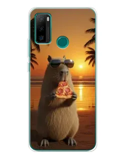 Чехол для Ulefone Note 10P с картинкой «Капибара с пиццей» Чехол для Ulefone Note 10P с картинкой «Капибара с пиццей»