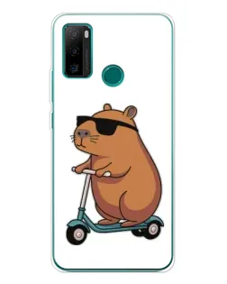 Чехол для Ulefone Note 10P с картинкой «Капибара на самокате» Чехол для Ulefone Note 10P с картинкой «Капибара на самокате»