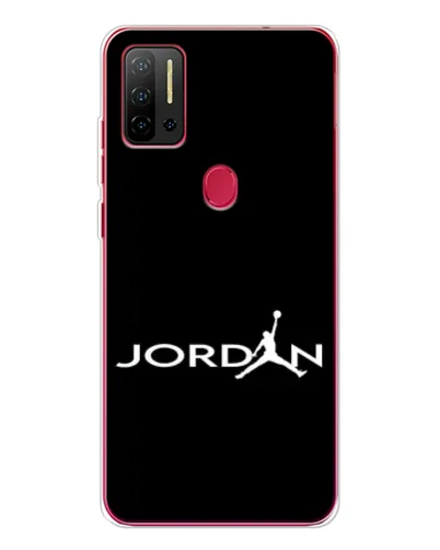 Чехол для Ulefone Note 11P с картинкой «Jordan White Logo» Чехол для Ulefone Note 11P с картинкой «Jordan White Logo»
