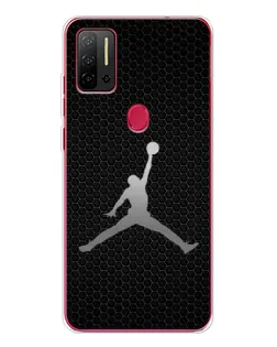 Чехол для Ulefone Note 11P с картинкой «Jordan Dark Carbon»