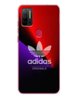 Чехол для Ulefone Note 11P с картинкой «Adidas Red Neon»