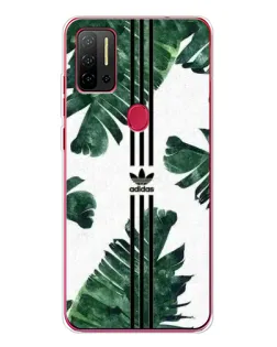 Чехол для Ulefone Note 11P с картинкой «Пальмовые листья адидас»