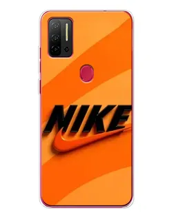Чехол для Ulefone Note 11P с картинкой «Оранжевый драйв Nike»