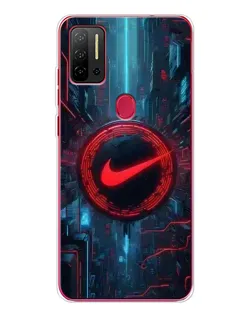 Чехол для Ulefone Note 11P с картинкой «Техногенный стиль Nike»