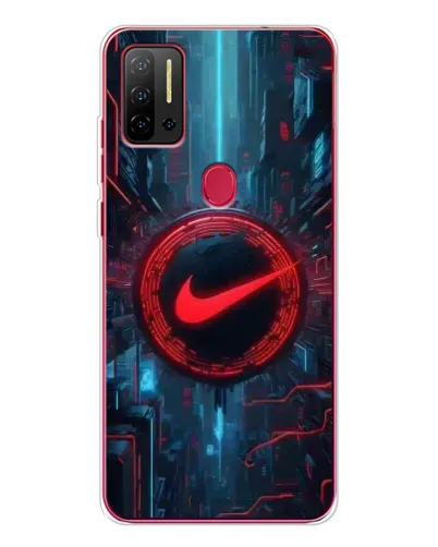Чехол для Ulefone Note 11P с картинкой «Техногенный стиль Nike»