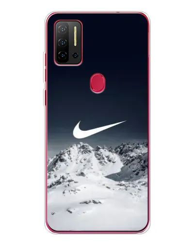Чехол для Ulefone Note 11P с картинкой «Nike — зимние горы»