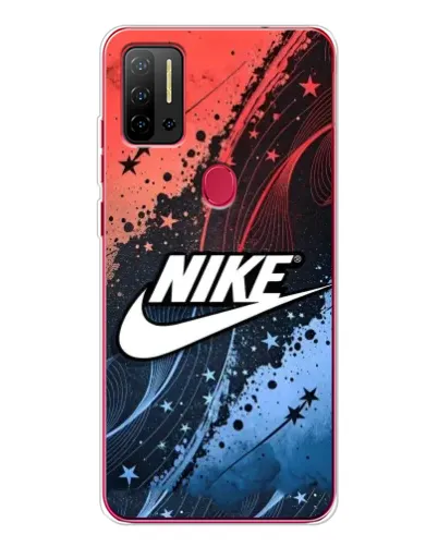 Чехол для Ulefone Note 11P с картинкой «Градиентный принт Найк»