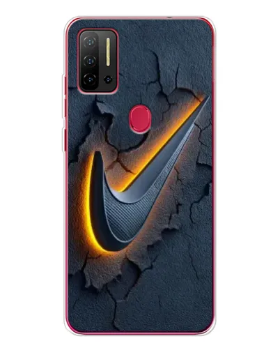 Чехол для Ulefone Note 11P с картинкой «Объемный логотип Найк»