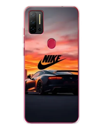 Чехол для Ulefone Note 11P с картинкой «Nike и суперкар»