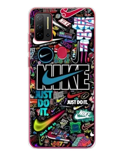Чехол для Ulefone Note 11P с картинкой «Яркий коллаж Nike» Чехол для Ulefone Note 11P с картинкой «Яркий коллаж Nike»