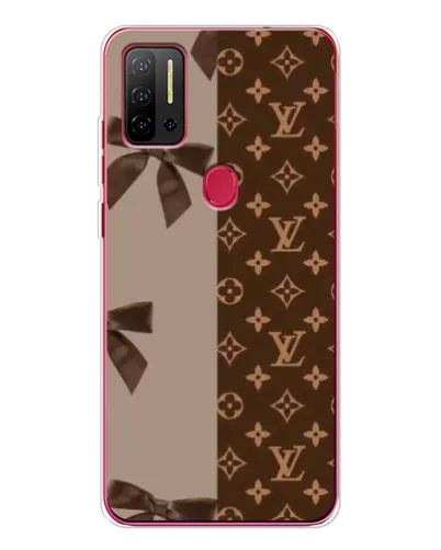 Чехол для Ulefone Note 11P с картинкой «Louis Vuitton — банты»