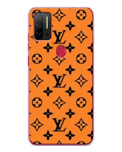 Чехол для Ulefone Note 11P с картинкой «Оранжевый стиль LV»