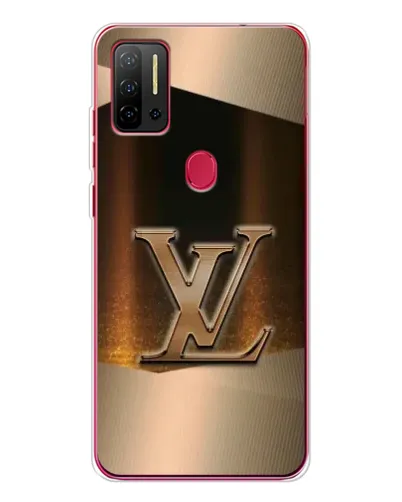 Чехол для Ulefone Note 11P с картинкой «LV — золотое сияние»