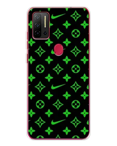Чехол для Ulefone Note 11P с картинкой «Неоновый принт LV»