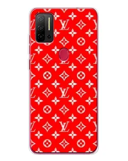 Чехол для Ulefone Note 11P с картинкой «Яркий паттерн LV»
