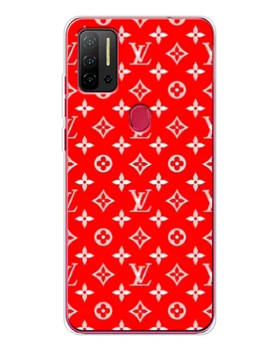 Чехол для Ulefone Note 11P с картинкой «Яркий паттерн LV»