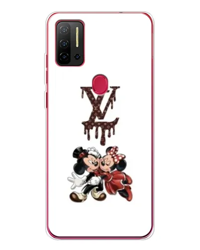 Чехол для Ulefone Note 11P с картинкой «LV и Микки Маус»